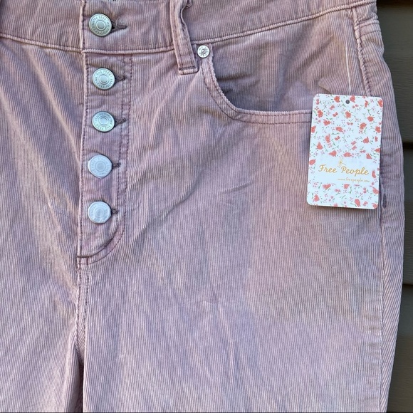 NWT Free People Sun Chaser Cord Skinny Pants - Picture 8 of 9